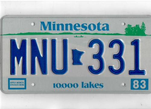 Minnesota passenger 1983 - minnesota,